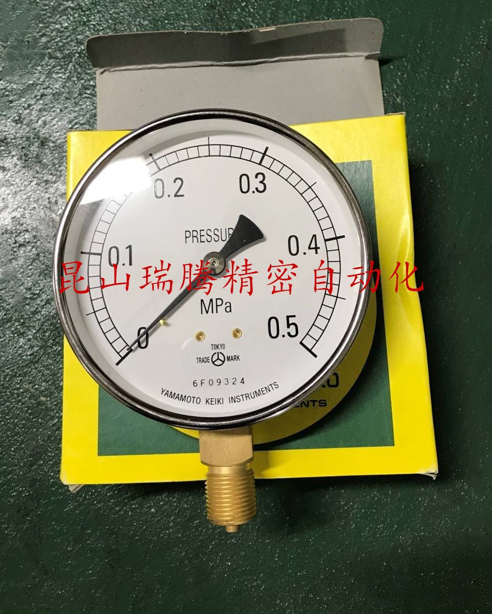 AT-G3/8-100x0.5MPa 山本计器普通型压力计(表)Yamamoto Keiki