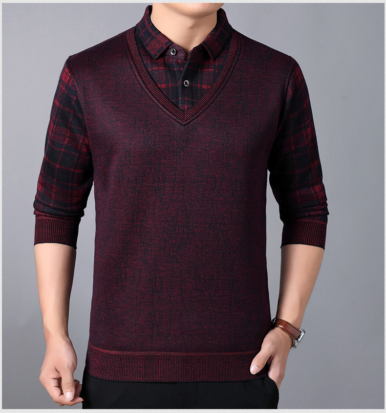 Pull homme PAN LéOPARD en Mélange de fibres chimiques - Ref 3417690 Image 23