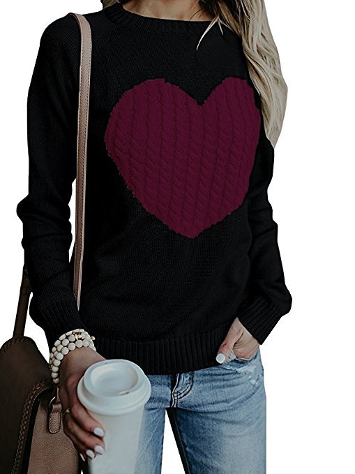 Women's Sweater Long Sleeve Sweaters & Cardigans Hollow Out Fashion Heart Shape display picture 107
