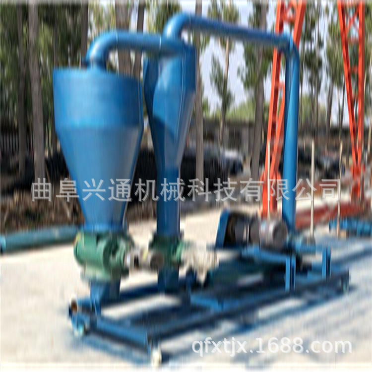 长距离水泥粉 粉料装罐输送厂家  加气料分离器环保除尘装置吸粮