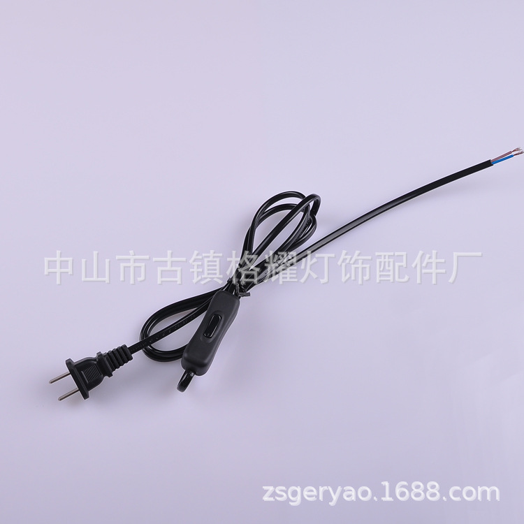 台灯线专用 304开关电源线 304翘板开关线 304插头电线