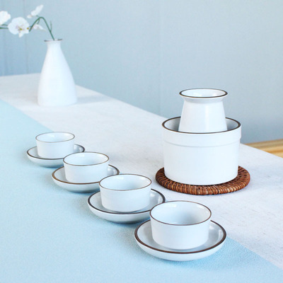 小容量陶瓷日式溫酒器溫酒壺酒具酒杯套裝可定制LOGO小額批發