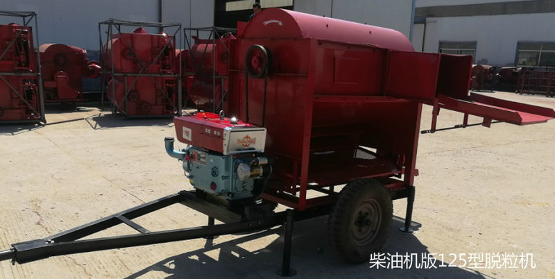 厂家供应柴油机版脱粒机 小麦水稻脱粒机 多功能脱粒机