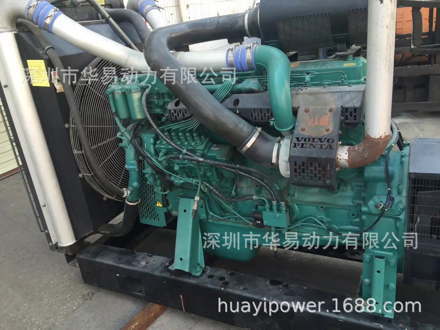 供应新款9成新瑞典沃尔沃TAD740GE发电机200KW富豪发电机出售