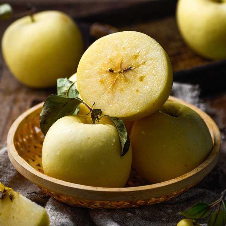 2018当季水果 精选品质新鲜采摘现发 黄金帅富士苹果5斤奶油苹果|ru