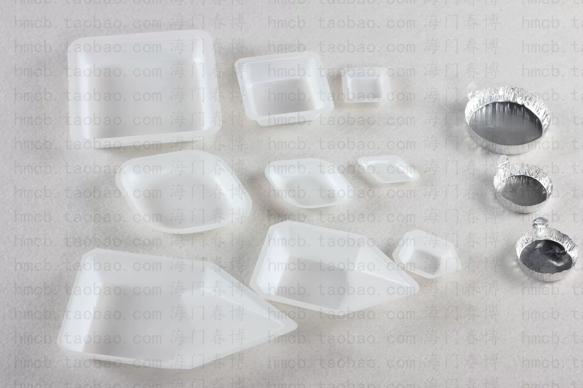 Квадрат/ромб/корабль/тарелка для взвешивания лоток для взвешивания лодки Алюминиевый пластик антистатический