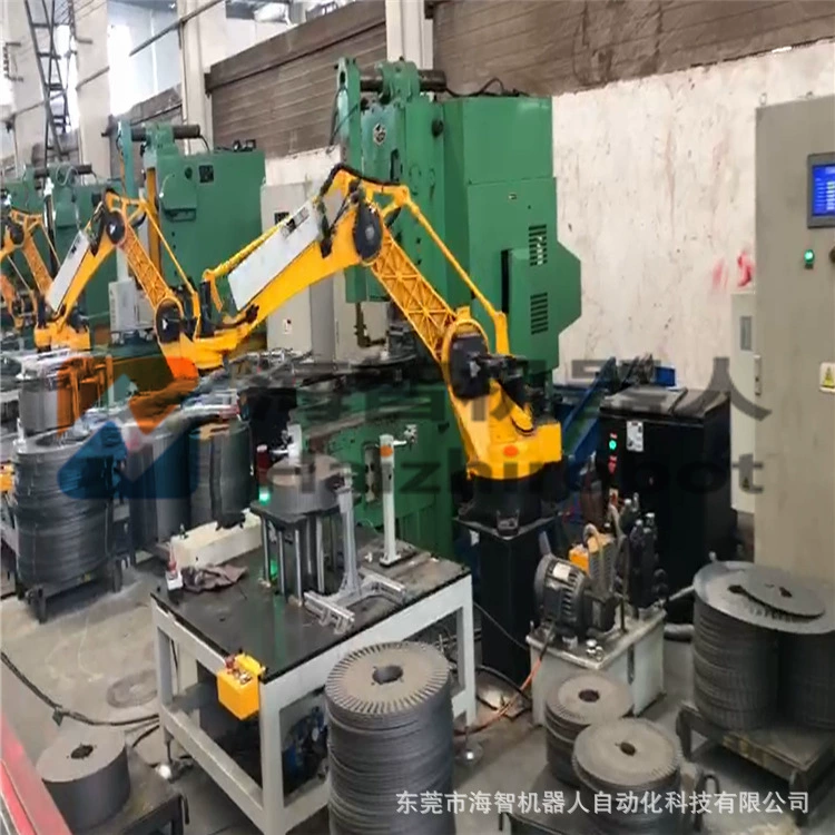 Аппаратный манипулятор для тиснения, автоматический удар, подключенный робот, 4-осевой шарнирный штамповочный механический рычаг