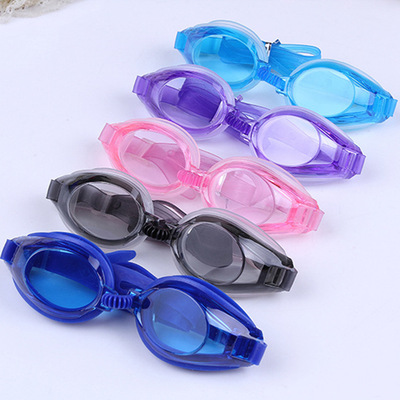 Manufactor Direct selling Adult HD waterproof one Pingguang Natatorium Selling Swimming goggles PVC Material and earplugs