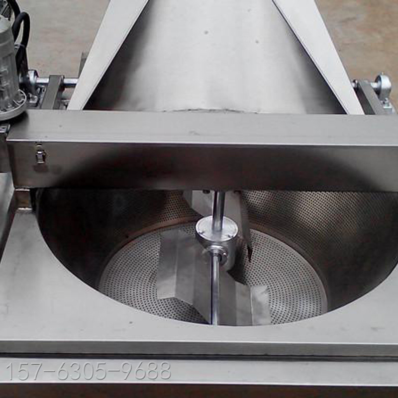 自动油水分离式蚕豆油炸锅 供应SY-1000自动搅拌油炸机