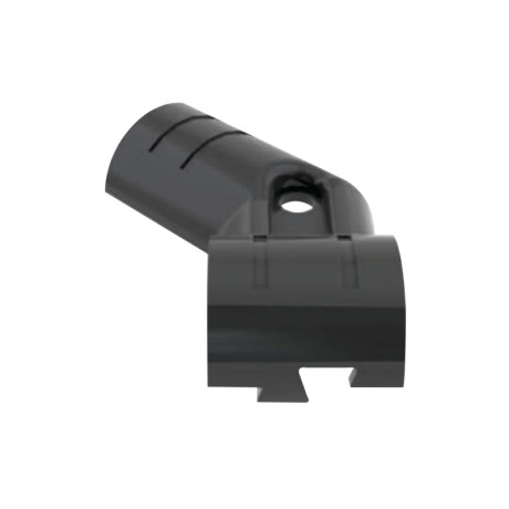 线棒接头JY-10B 精益管接头 金属接头单片 镀黑锌接头 电泳接头