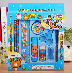 Pencil set for Children's Day, 10-piece creative kindergarten gift set, student prize set for June 1st