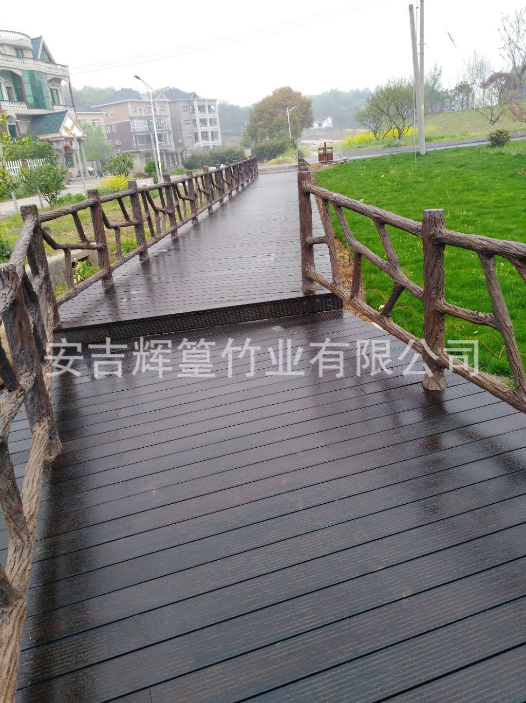 厂家直销竹木户外防腐木 高碳竹木地板 公园木栈道 重竹木板材-阿里巴巴