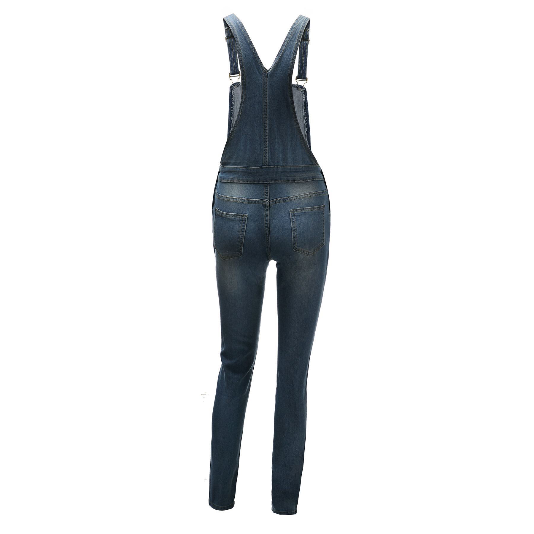 new ripped denim overalls NSRF64083