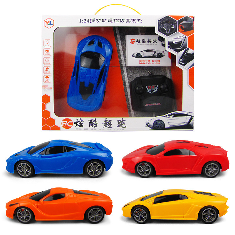 1:24 simulación de control remoto Paquete de carga del coche control remoto inalámbrico modelo de carreras de coches de deriva de juguete para niños puesto de venta caliente