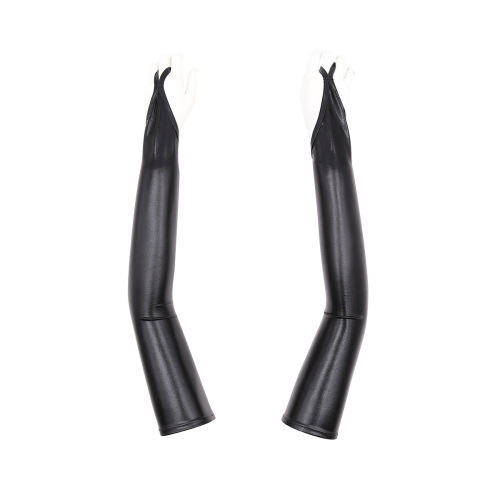 Factory store sex toys alternative toys sexy patent leather gloves rubberized gloves socks patent leather underwear accessories pu