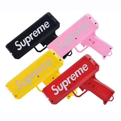 喷钱枪抖音神器射钱枪Money Gun玩具吐钱枪减压枪美金钞票枪