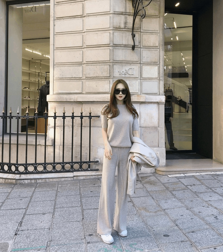 Costume femme CACHEMIRE XIN en Tricot - Ref 3334466 Image 13