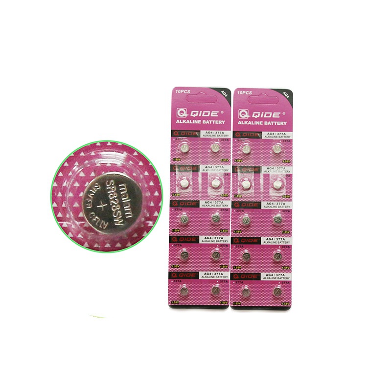 大量供应耐用电子产品手表电脑主板AG4钮扣电池防漏液