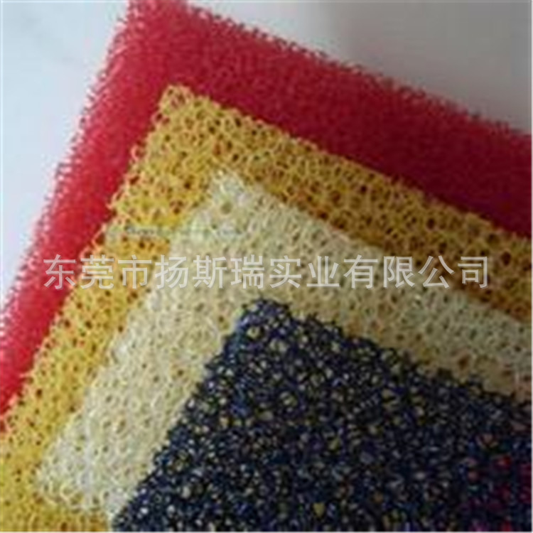 定做清洁去油海绵音响防尘绵口罩静电绵 圆形黑色化妆刷清洁海棉