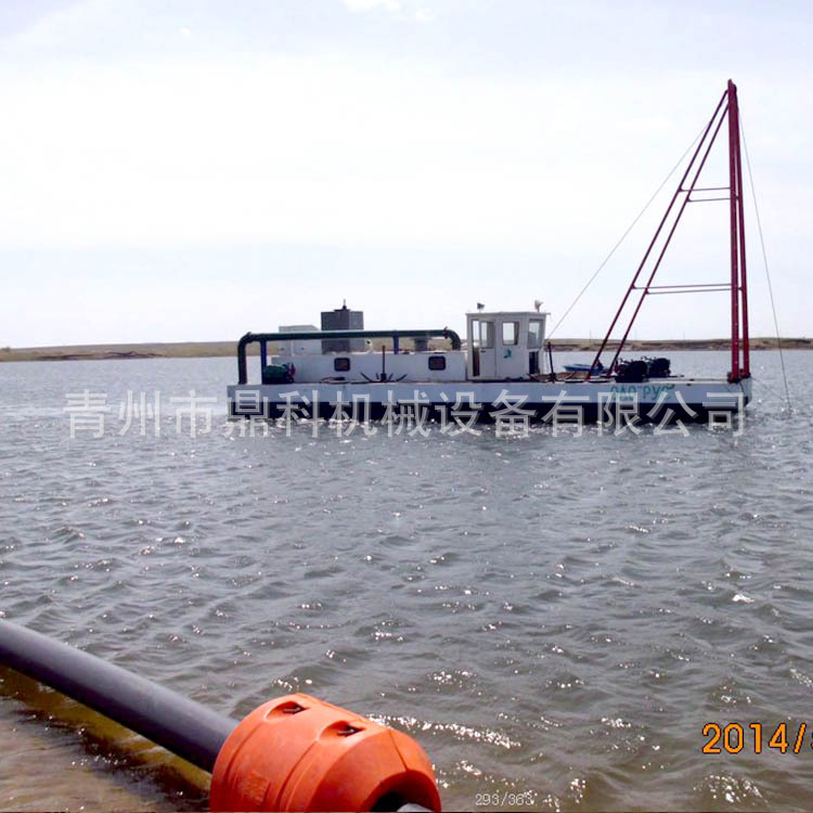 射吸式抽沙船 河道水库自抽自卸抽沙船 小型抽吸式挖沙船配洗沙机