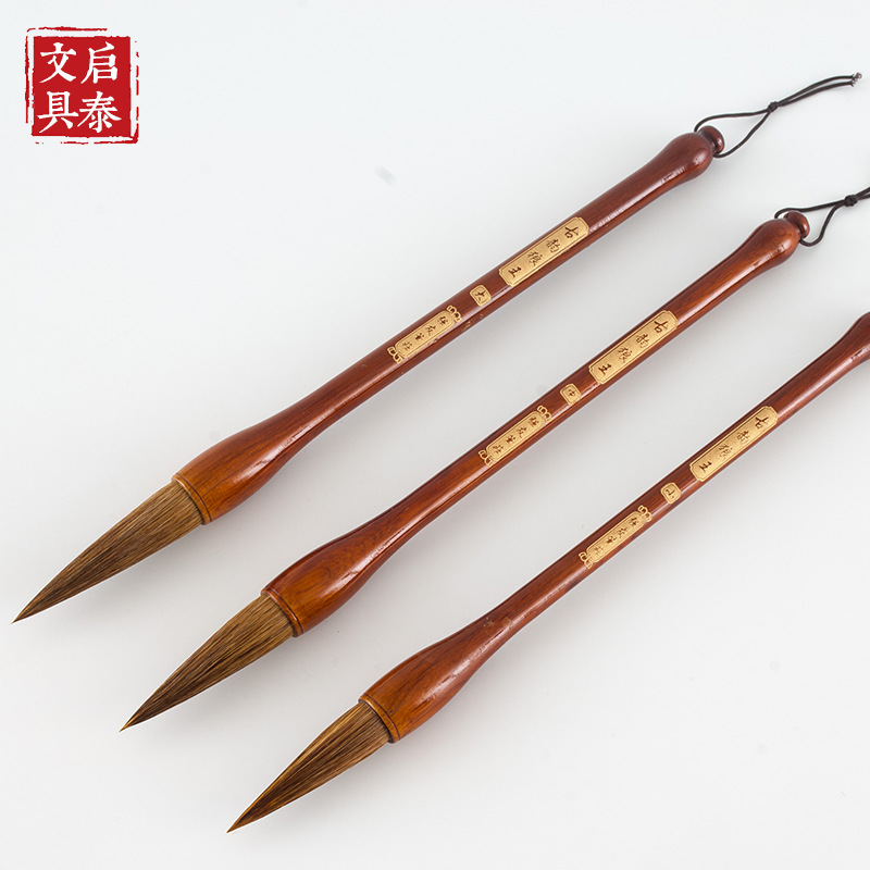 Ancient wolf king writing brush Wolf hair brush Calligraphy brush Brush that