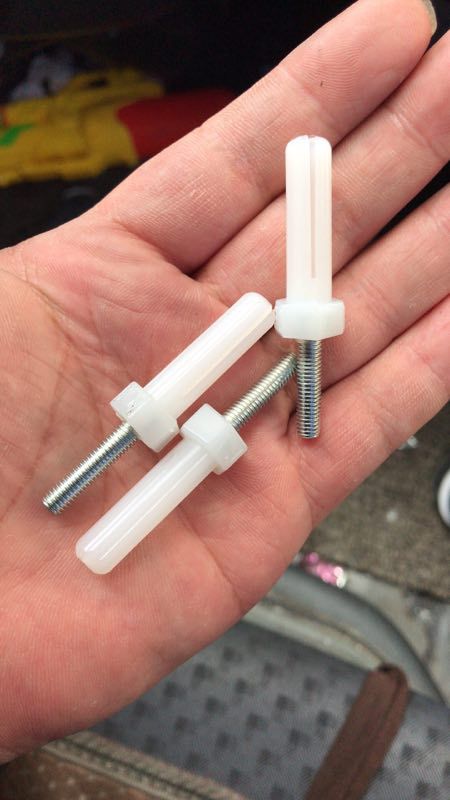 供应喷漆治具塑料头尼龙头 涂装制具配件喷漆方钢圆盘 方钢尼龙头