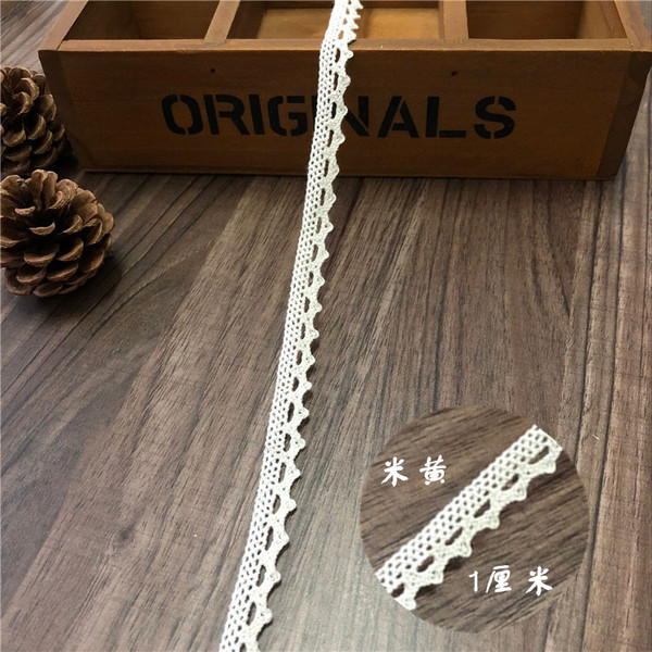 1cm A variety of exquisite cotton embroidered lace