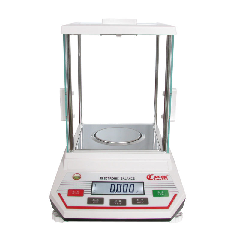 100g/200g/300g/500g/0.001g充电式精密电子分析天平华驰电子天平