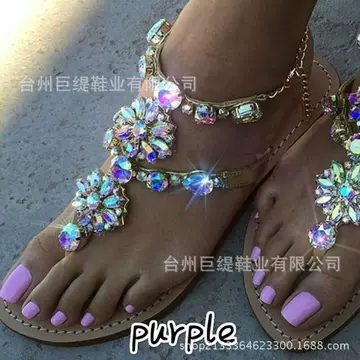 Summer Large Chain Flat Roman Sandals - ShopShipShake