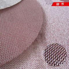 Foreign trade supply source 5-inch 125mm dust-free grid sandpaper polishing dust suction round sandpaper anti-clogging grid sandpaper