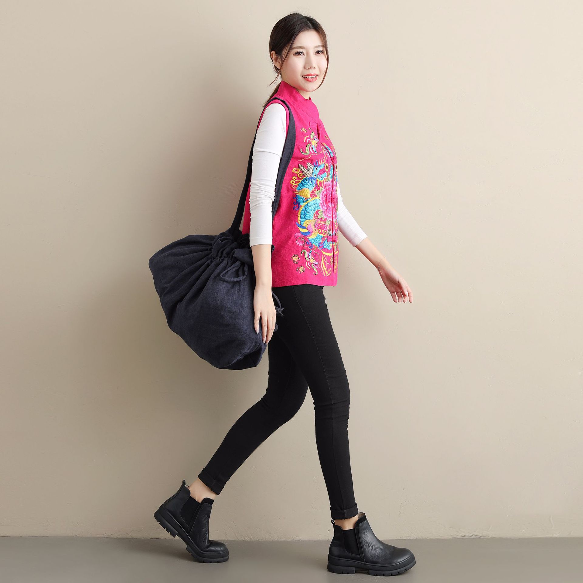 Gilet femme en Chanvre - Ref 3317941 Image 12