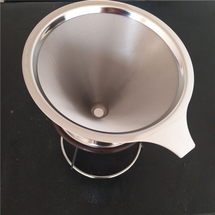 不锈钢摇蜜机过滤网制糖蜂蜜分离机流蜜口过滤网咖啡漏斗锥形滤网