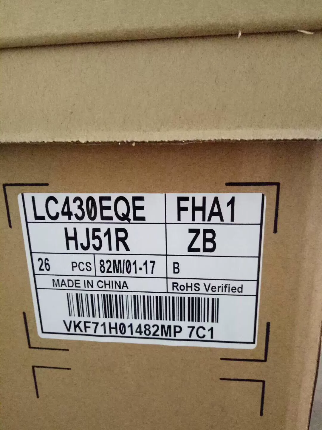 LG оригинал 43-дюймов LC430EQE-FHA1 3840x2160 4K монитор ЖК экран