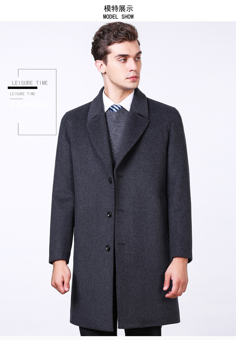 Manteau homme en Laine - Ref 3419329 Image 14