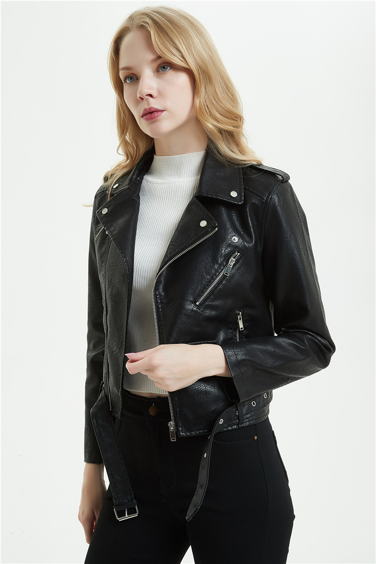 Veste cuir femme en PU - Ref 3447393 Image 36