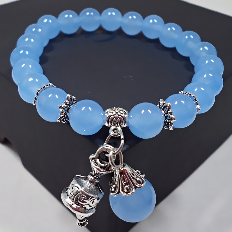 Crystal Bracelet Chalcedony Bracelet Who...