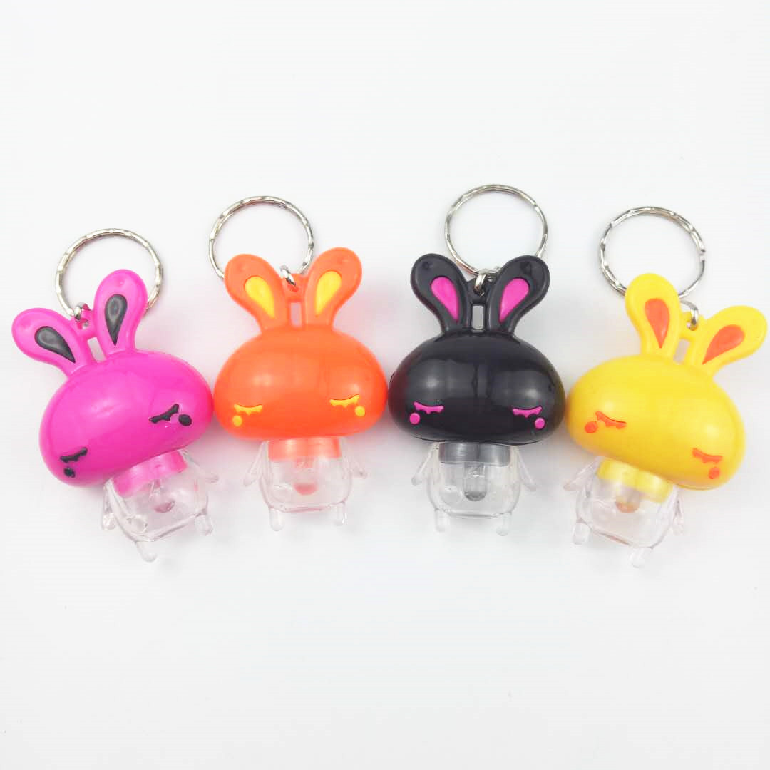 义乌君龙 led卡通钥匙扣灯 发光挂件 活动赠品