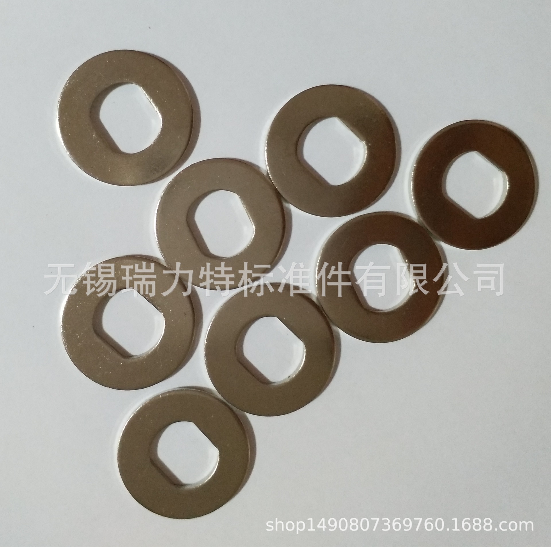 10*12*2方孔平垫片镀铬滑板车用垫圈圆垫片2mm厚