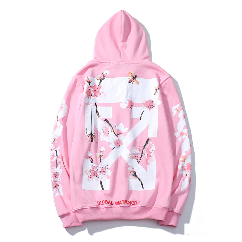 OFF WHITE OW 17FW cherry blossom sweater...