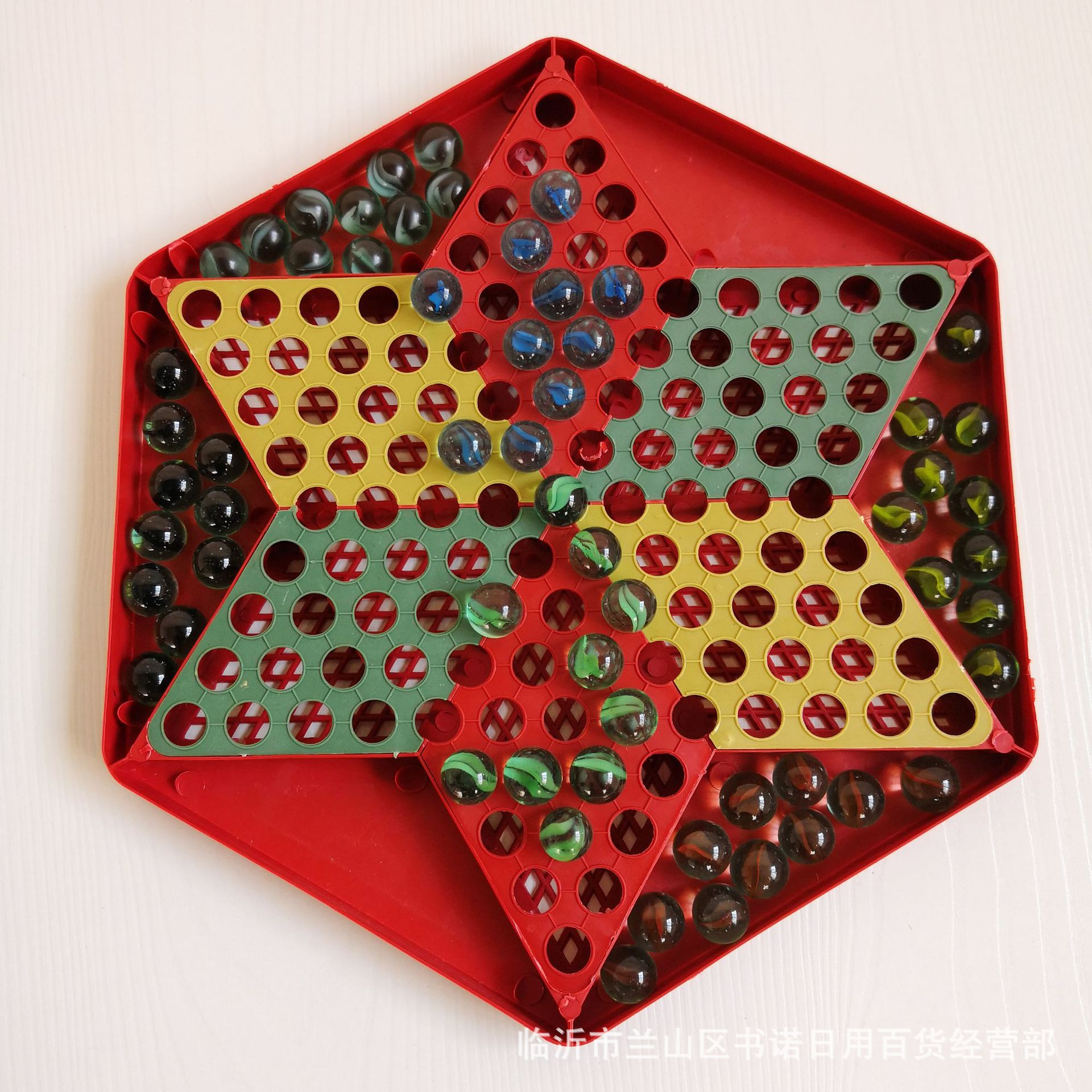 Checkers Parenting game Glass bead Checkers children Souptoys wholesale Five yuan Source of goods