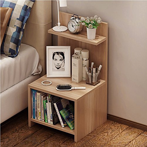Simple storage system for bed for bedroom