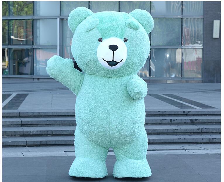 1-11-2米充气泰迪绿色