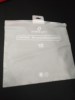 Factory directly supply PVC zipper packaging bag cosmetics transparent self -sealed bag hook hook zipper bag can be printed on logo