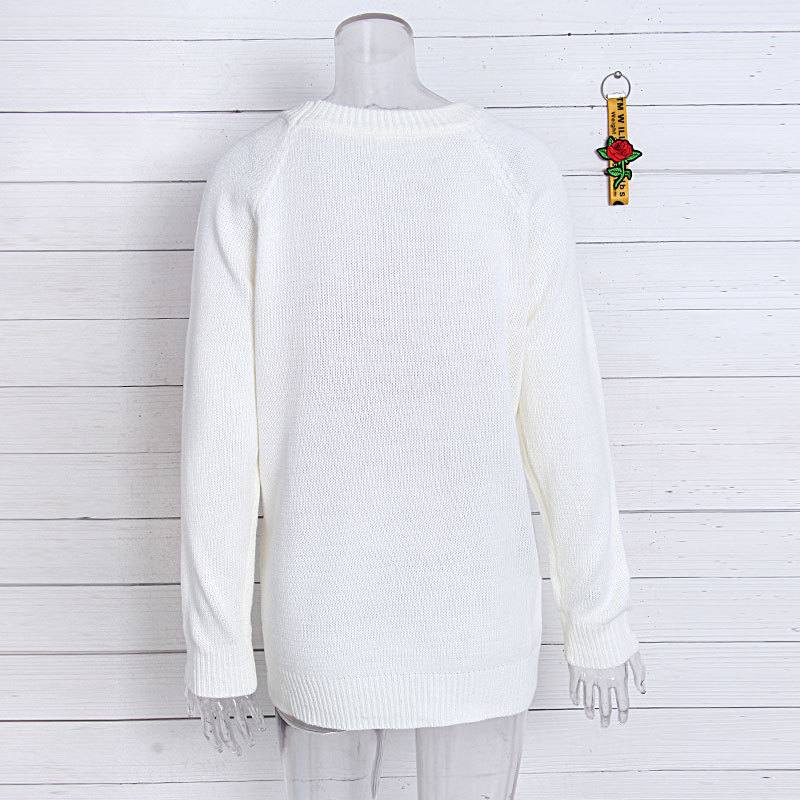 441g Weight Long Sleeve Sleeve Length Pullovers Placket Type Regular Sleeve Sleeve Type Polyacrylonitrile Fiber, knit Fabric Type Regular Top Length Sweater Tops Type Daily, Street Occasion Round Neck Neckline Slim Fit Type Heart Shape Pattern Spring, Autumn Season Women's Gender Elegant Style Wholesale Women's Elegant Heart Shape Long Sleeve Sweaters & Cardigans 40