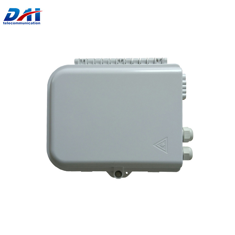 1分8插片式分光箱光纤分纤箱室内外挂壁抱杆分光路箱终端盒