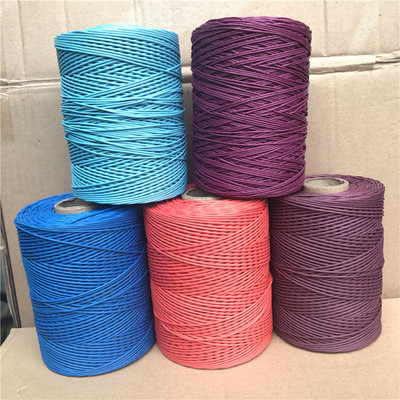 蜡线黑色彩色现货库存供应棉腊绳 项链首饰手工DIY专供厂家可订制|ru