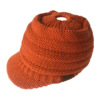 Ponytail, woolen hat, 2018, European style, ebay