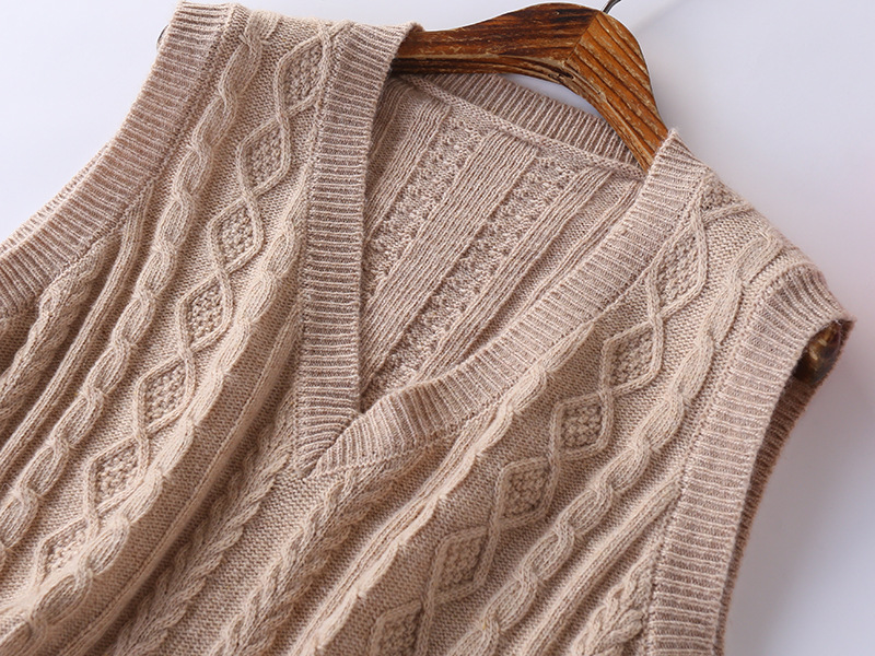 Gilet femme en Mélange de laine - Ref 3317870 Image 12