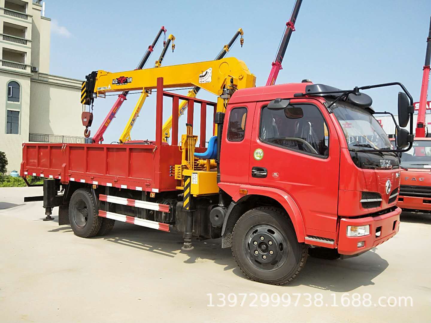 福瑞卡小黃牌飛濤7噸四方位