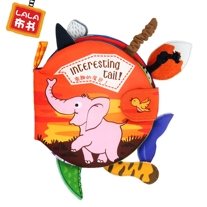 Cloth book, three dimensional children's book, early education, 0-3 years, can bite, can't tear